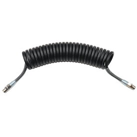 【Pa-manオリジナル】 トレーラー用 コイルホース エアホース 7.5m ナイロン製 先端ネジ1/2"PT 軽量 丈夫