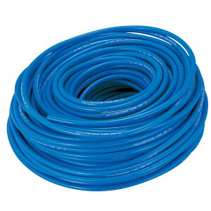 エアホース 内径Φ9.5mm 100m巻 ポリウレタン ブレード入り