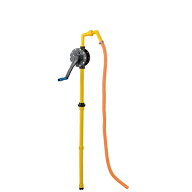 ロータリーポンプ 手動式オイルポンプ 樹脂製 組立式 1330mm アドブルー/軽油/機械油/水/アルコール(粘度…