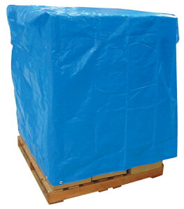 パレットカバー ブルーシートタイプ ファスナーなし 10枚 1300×1100×1300mm トラック用品 荷物 運搬 移動 保護 雨対策