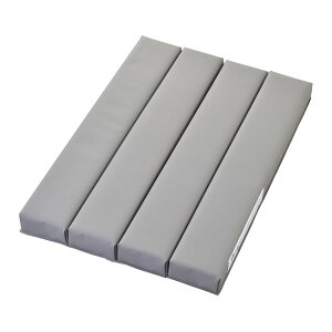 【Pa-manオリジナル】 カバーパッド 荷物緩衝材 400×600×50mm ダークグレー 角あて クッション 保護マット 物流 運搬 トラック用品