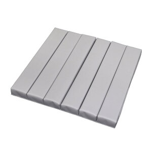 【Pa-manオリジナル】 カバーパッド 荷物緩衝材 600×600×50mm ダークグレー 角あて クッション 保護マット 物流 運搬 トラック用品