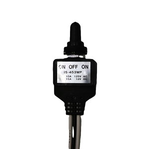 �h���g�O���X�C�b�` �P�ɑo�� ON-OFF-ON (3P) DC12V/24V IP67 ��O/�����ȏꏊ�� �d�����i