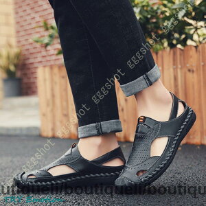 ッシュ 夏サンダル 革 紳士靴 フォーマル 通気 カジュアル 通勤 防臭 軽量 滑り止め ドライビングシューズ ローファー モカシン