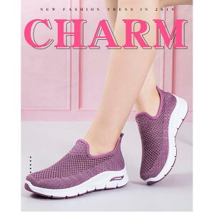 レディース クッション性 スリッポン スニーカー 滑りにくい 履き心地 旅行靴 ジョギング アクティブシューズ 幅広 防臭 屈曲性