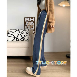 イドライン ジャージ レディース ボトムス パンツ ロング丈 ハイウエスト ドロスト カジュアル 大きいサイズ 3L 4L 黒 シンプル