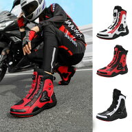 バイクシューズ ライディングシューズ レーシングブーツ コンバットブーツ ライダーブーツ ツーリング 強…