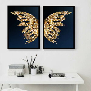 2���Z�b�g 33×43cm �A�[�g�p�l�� �g�t���t���[���G�� ���̃o�^�t���C �� �N���X�^�� �Ǌ|�� �C���e���A�G�� �E�H�[���f�R