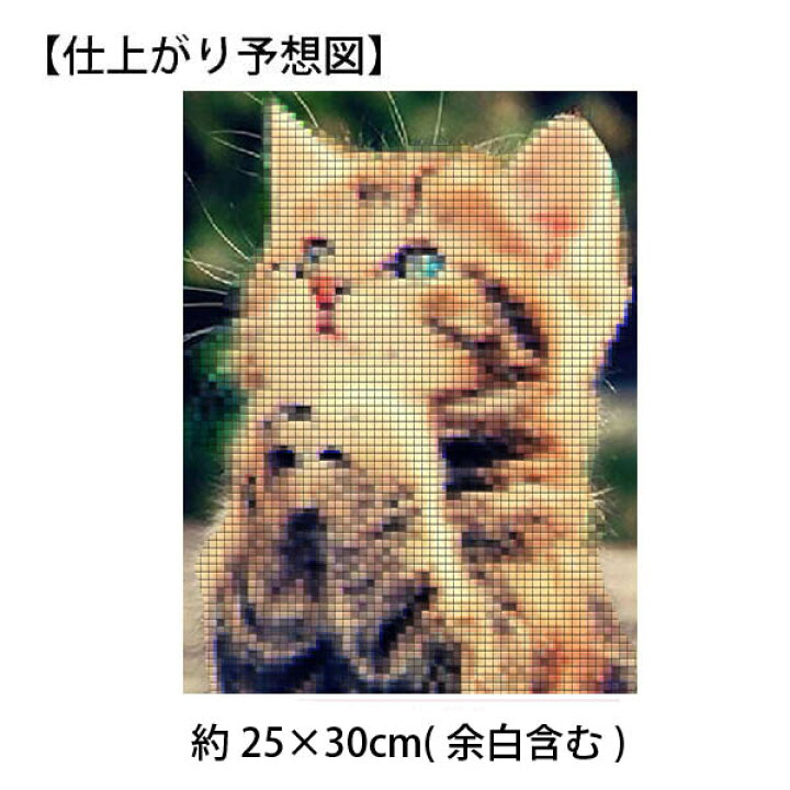楽天市場 ハーフ ダイヤモンド刺繍 キット ビーズ刺繍 子猫 ネコ モザイクアート パズルアート リハビリ 趣味 絵画 カラービーズ ハンドメイド Peachyshop楽天市場店 楽天市場 ハーフ ダイヤモンド刺繍 キット ビーズ刺繍 子猫 ネコ モザイクアート パズルアート リハビリ 趣味 絵画 カラービーズ ハンドメイド Peachyshop楽天市場店