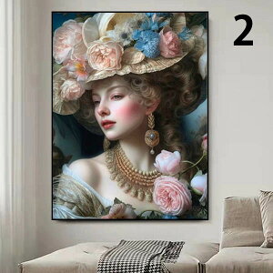 中級 フル ダイヤモンドアート キット ビーズ刺繍 薔薇 貴婦人 帽子をかぶった女性 モザイクアート リハビリ 趣味 絵画 カラービーズ ハンドメイド
