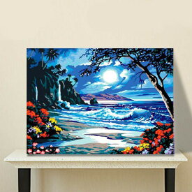 楽天市場 絵画 海 インテリア アクリル ガッシュ 絵画 アート 美術品 骨董品 民芸品 ホビーの通販
