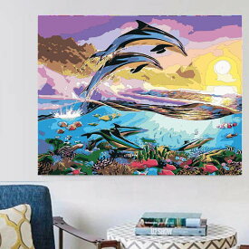 楽天市場 イルカ 絵画 アート 美術品 骨董品 民芸品 ホビーの通販