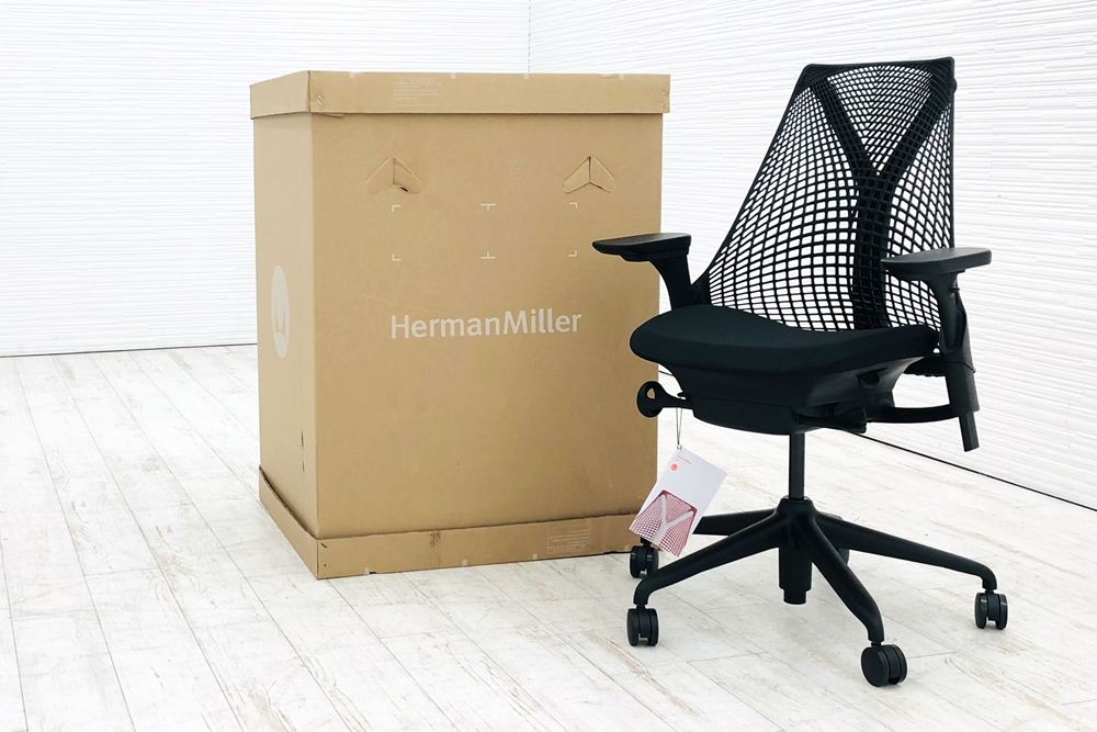 未開封未使用品】 ハーマンミラー セイルチェア ミドルバック Herman