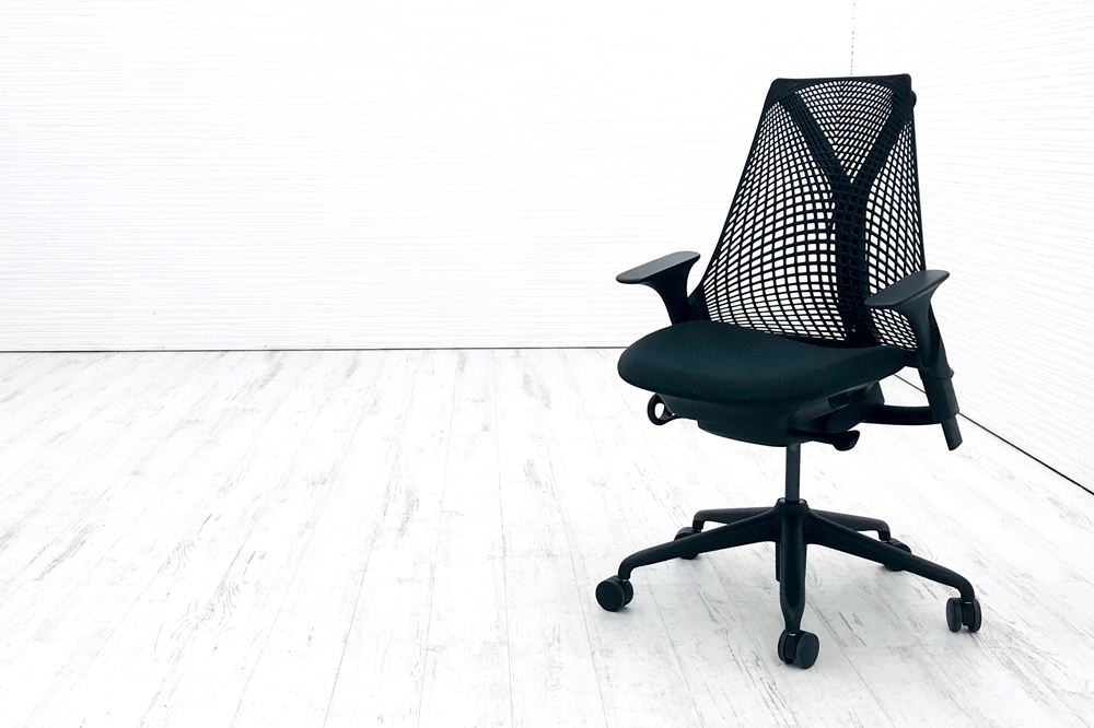 ハーマンミラー セイルチェア OAチェア デスクチェア オフィスチェア デザインチェア 最新コレックション 中古 格安 【国内在庫】 ダークグリーン リクライニング 在宅ワークチェア SAYL Chairs 中古オフィス家具 椅子