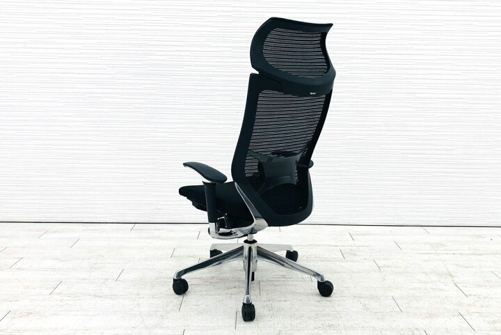 楽天市場】バロンチェア 中古 2018年製 オカムラ Baron ブラック 可動 