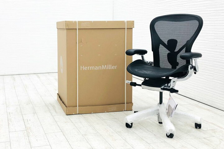 楽天市場】【未開封未使用品】 ハーマンミラー アーロンチェア リ  