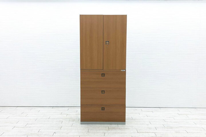 楽天市場】オカムラ レクトライン 【両開き＋ラテラルセット】 3段 