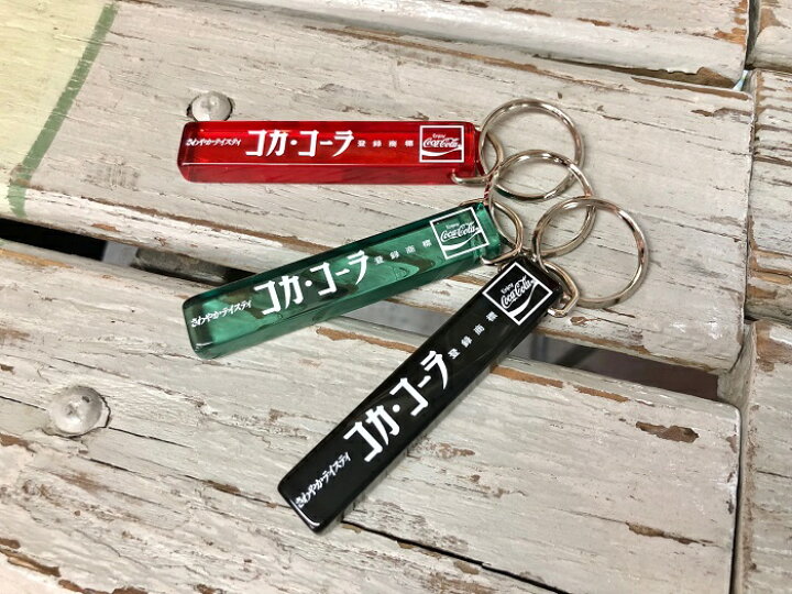 楽天市場】コカ・コーラ ミニホテルキーリング 全3色 キーホルダー 