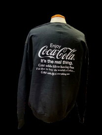 コカ・コーラ コカコーラ Coca Cola スウェットシャツ スウェット トレーナー 秋 冬 裏起毛 全4色 レッド ブラック ホワイト グレー コーラ グッズ SS19