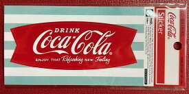 コカ・コーラ coca cola コカコーラ ステッカー シール デカール XSサイズ 1960年代 耐光シール 耐水シール 耐光ステッカー 耐水ステッカー 耐水 耐光 車 バイク 文具 カスタム DIY 小さいサイズ レトロ ロゴ メール便対応可 BA12xs