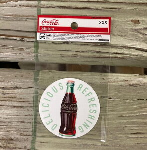 コカ・コーラ coca cola コカコーラ ステッカー シール デカール スマホ XXSサイズ 耐光シール 耐水シール 耐光ステッカー 耐水ステッカー スマホステッカー 車 バイク 文具 カスタム DIY 小さい