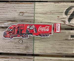 コカ・コーラ coca cola コカコーラ ステッカー シール デカール Sサイズ 耐光シール 耐水シール 耐光ステッカー 耐水ステッカー 車 バイク 文具 カスタム DIY レトロ メール便 BA116 サンタクロー
