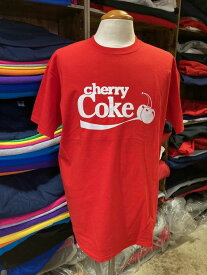 チェリーコーク 1980年代 コカ・コーラ Tシャツ 6oz 全3色 コカコーラ グッズ レディース メンズ ユニセックス アメカジ アメリカン ファッション かっこいい 半袖 トップス CH-T1sp メール便 送料無料