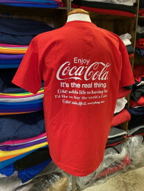 Coca-Cola コカ・コーラ Tシャツ 6oz 全3色 コカ・コーラ グッズ コカコーラ コーラ フルーツオブザルーム メール便対応 VT19sp ★送料無料★