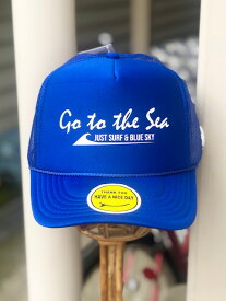 オンザビーチ　メッシュキャップ 全4色 缶バッチ付 夏 海へ行こう サーフ ビーチ サーフィングッズ サーフグッズ SURF OTB-MC9