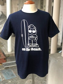 オンザビーチ　Tシャツ 全2色 T5　フルーツオブザルーム使用　オリジナルサーフブランド サーフグッズ サーフィングッズ メール便対応 ★送料無料★