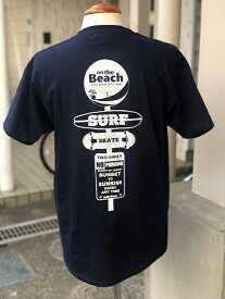 オンザビーチ Tシャツ 全6色 T8 半袖 トップス レディース メンズ ユニセックス 人気デザイン オリジナルサーフブランド サーフグッズ surf サーフィングッズ ストリートファッション おしゃれ メール便 送料無料