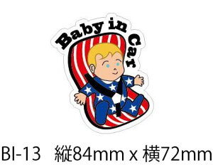 xr[CJ[ XebJ[ V[ BABY IN CAR AJ USA `ChV[g STCY [֑Ή XebJ[ BABY KIDS q ԃXebJ[ ό ϐ Ogp@BI-13