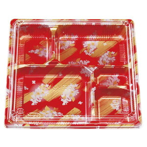 【ケース販売】エフピコチューパ 使い捨て弁当容器 松花堂 207 よしのセット(MS)(1ケース/400枚入)【規格内容】幅229×奥行229×高さ31(セット時の蓋の高さ9)mm