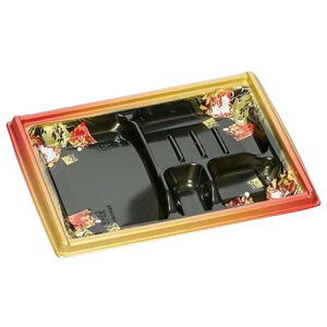 【800枚】箱膳 23-18-1H 山水 本体 福助工業 使い捨て 業務用 弁当箱 テイクアウト お持ち帰り 弁当容器 (本体のみ)800枚入