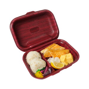 【30枚】DLVボーノ23-16-1 渋木目W エフピコ 使い捨て 容器 業務用 お惣菜 PSP ごはん ランチ 弁当容器 30枚入