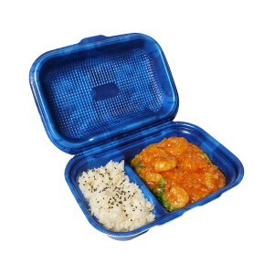 【180枚】DLVボーノ23-16-1 カフェブルーW エフピコ 使い捨て 容器 業務用 お惣菜 PSP ごはん ランチ 弁当容器 180枚入