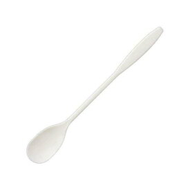 【500本】マドラースプーン 160mm アイボリー （単袋入） ホウケン産業 使い捨て 業務用 プラスチック カトラリー 16cm (1本個包装)　500本入