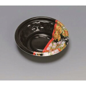 【50枚】福丸丼 160H ひとえ赤 福助工業 使い捨て 弁当 丼 PP発泡 どんぶり容器 (本体のみ)50枚入