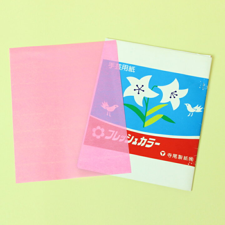 楽天市場 あす楽対応 メール便対応 1袋まで お花紙 おはながみ フレッシュカラー ふじ 500枚入 ぱっけーじ屋さん