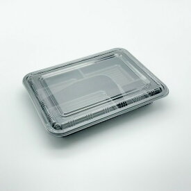 【100枚】使い捨てお弁当容器Z-253-1 BS黒 蓋つき230×170×33(6)mmシーピー化成 唐揚げ弁当 幕ノ内弁当 お弁当 おすそ分け お持ち帰り テイクアウト デリバリー 宅配 蓋セット