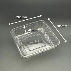 yP[XF1000zt[cP[X P-83 50 (205×205×48mm) - 205×205×48mm -   ʕ  A-PET Y_ ʓX   Ԃǂ  ݂ 荇킹