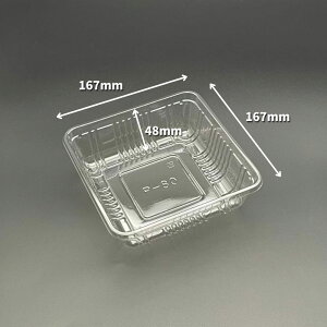 y100zĝăt[cP[X P-80 100 167×167×48mm -  ~l  ʕ  A-PET Y_ ʓX   Ԃǂ  ݂