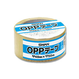 SWAN OPPテープ 48mm×50m（1巻）【梱包資材】 シモジマ