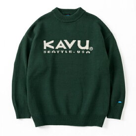 カブー KAVU Logo Knit 23-24FW：19821919