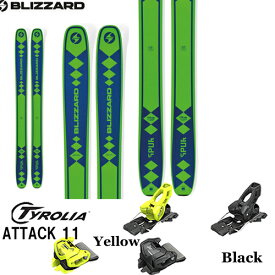 【旧モデルスキー板 ビンディングセット】ブリザード BLIZZARD SPUR 金具付き2点セット(TYROLIA ATTACK 11 GW)