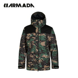 【お買い物マラソン最大P10倍】アルマダ ARMADA スキージャケット Bergs Insulated Jacket (Splatter Camo) R00526020