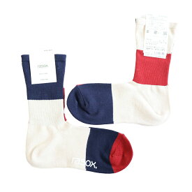 ラソックス 正規取扱店 日本製 rasox ソックス まとめ買い L字型 CA241CR01 コットンリネン・パネルミックス 靴下 くつ下 直角 レディース メンズ