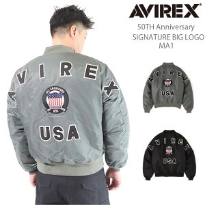y|Cg10{zMA-1 AVIREX ABbNX K戵X 783-5952019 50th Anniversar MA-1 SIGNATURE BIG LOGO MA-1 VOl`[ rbOS ~^[ R 