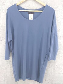 ◇ STUNNING LURE スタニングルアー 長袖 膝丈 ワンピース F ブルー系 レディース 【中古】