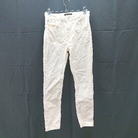 ◇ RED CARD TOKYO レッドカード フロントボタン チャック 無地 パンツ サイズ22 アイボリー レディース E 1 【中古】